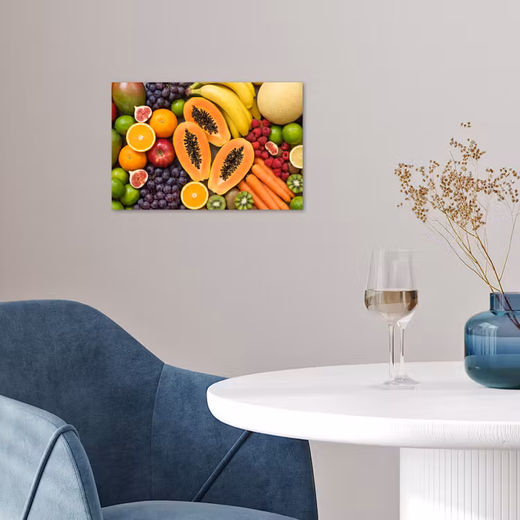 Poster - Eten - Fruit - Groenten - Vers - Kleurrijk — 4