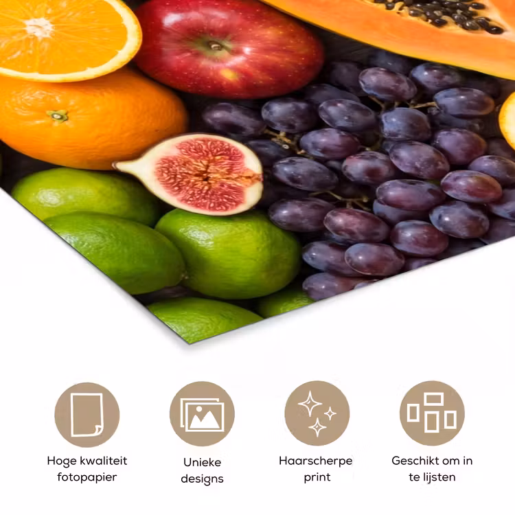 Poster - Eten - Fruit - Groenten - Vers - Kleurrijk — 5