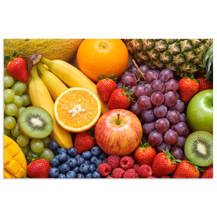 Poster - Eten - Fruit - Vers - Kleurrijk - Voeding — 1