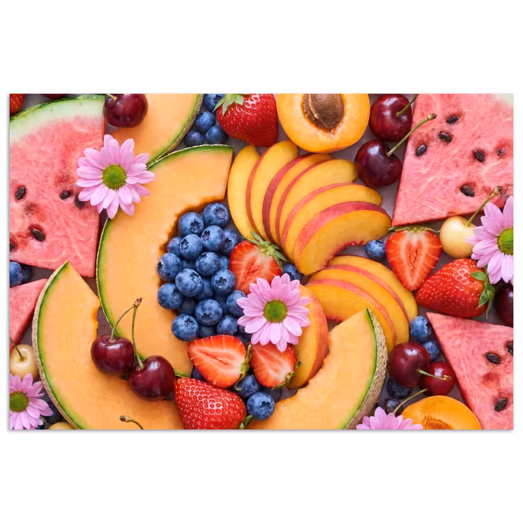 Poster - Eten - Fruit - Zomer - Kleurrijk — 1