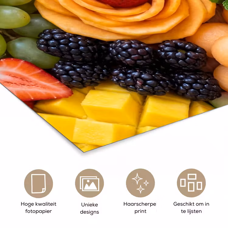 Poster - Fruit - Variatie - Kleurrijk - Vers - Eten — 5
