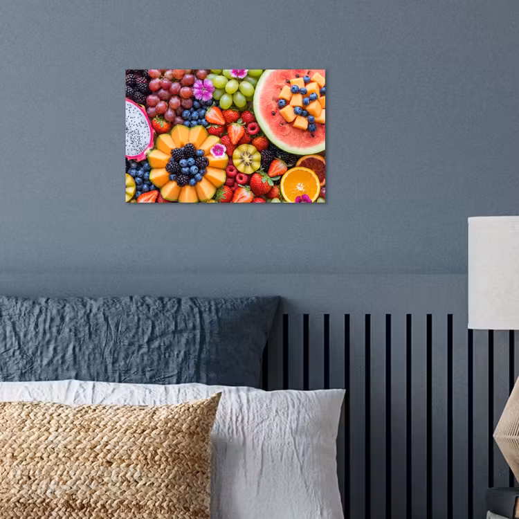 Poster - Fruit - Vers - Variatie - Eten - Kleurrijk — 3