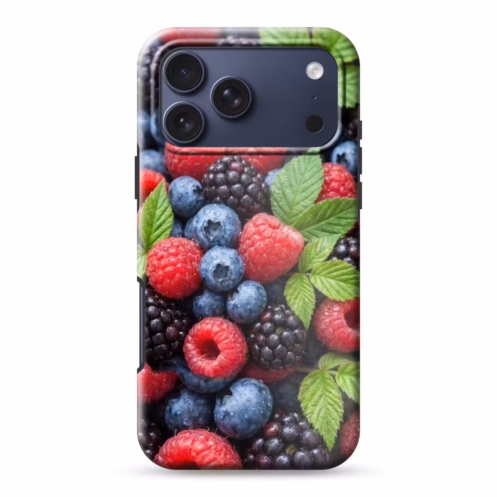 Telefoonhoesje Toughcase - Bessen - Vers - Waterdruppels - Kleurrijk - Eten — 1