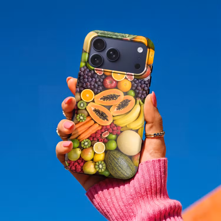 Telefoonhoesje Toughcase - Eten - Fruit - Groenten - Vers - Kleurrijk — 2