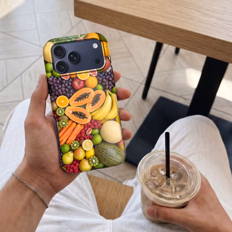Telefoonhoesje Toughcase - Eten - Fruit - Groenten - Vers - Kleurrijk — 4