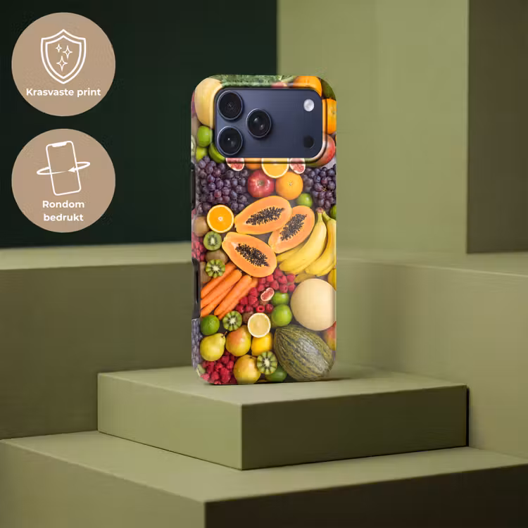 Telefoonhoesje Toughcase - Eten - Fruit - Groenten - Vers - Kleurrijk — 7