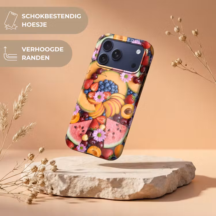 Telefoonhoesje Toughcase - Eten - Fruit - Zomer - Kleurrijk — 5