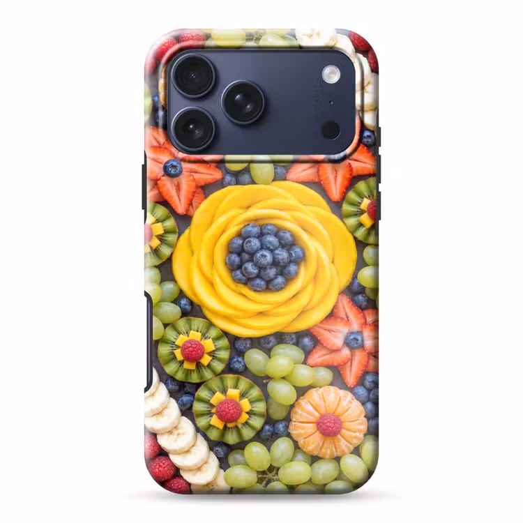 Telefoonhoesje Toughcase - Fruit - Arrangement - Gezond - Kleurrijk - Eten — 1