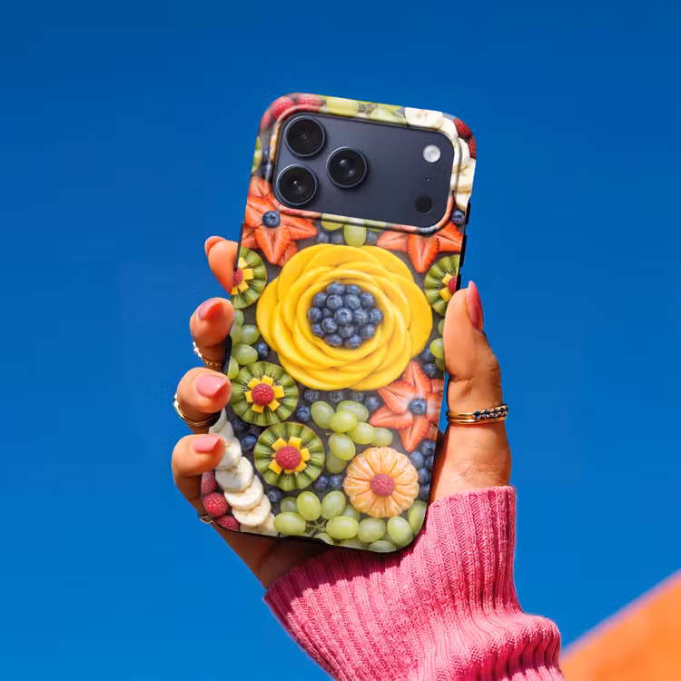 Telefoonhoesje Toughcase - Fruit - Arrangement - Gezond - Kleurrijk - Eten — 2
