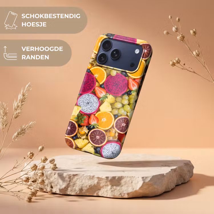Telefoonhoesje Toughcase - Fruit - Assortiment - Kleurrijk - Gezondheid — 5