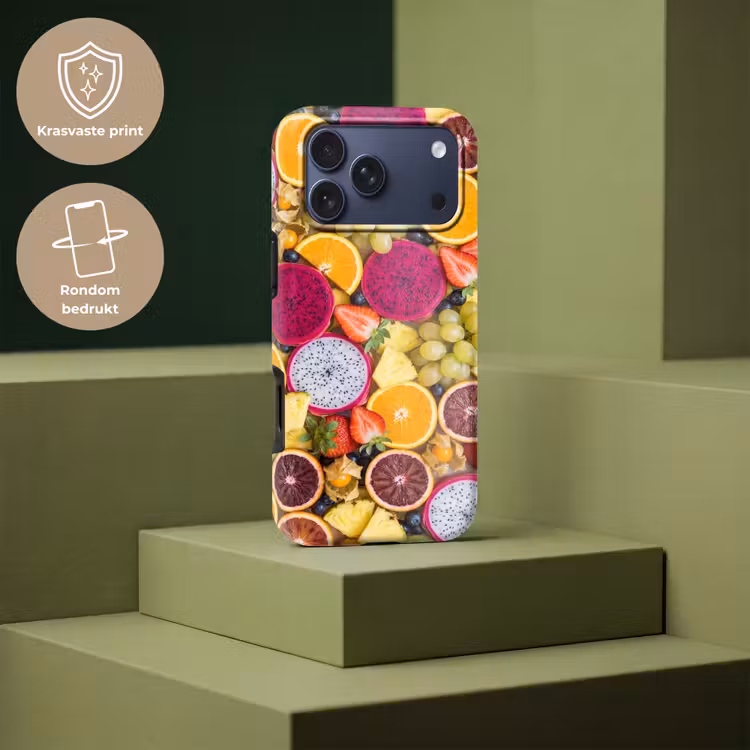 Telefoonhoesje Toughcase - Fruit - Assortiment - Kleurrijk - Gezondheid — 7
