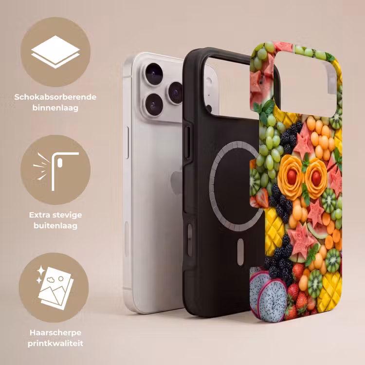 Telefoonhoesje Toughcase - Fruit - Variatie - Kleurrijk - Vers - Eten — 3