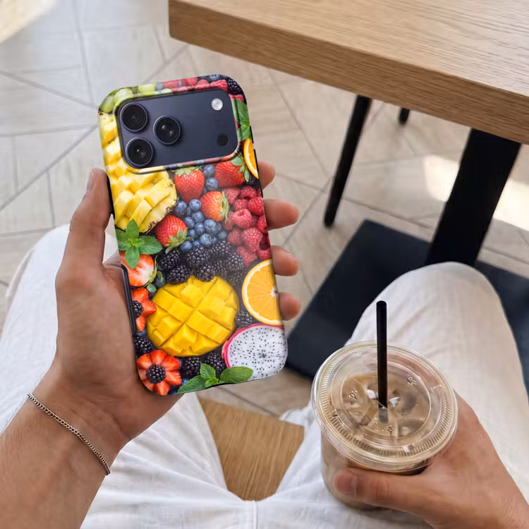 Telefoonhoesje Toughcase - Fruit - Vers - Kleurrijk - Eten — 4