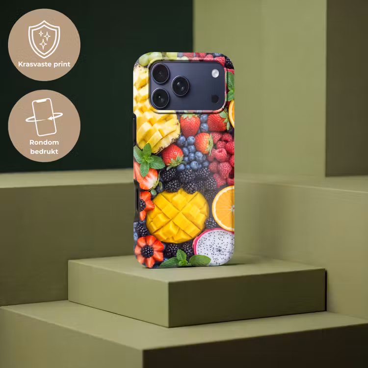 Telefoonhoesje Toughcase - Fruit - Vers - Kleurrijk - Eten — 7