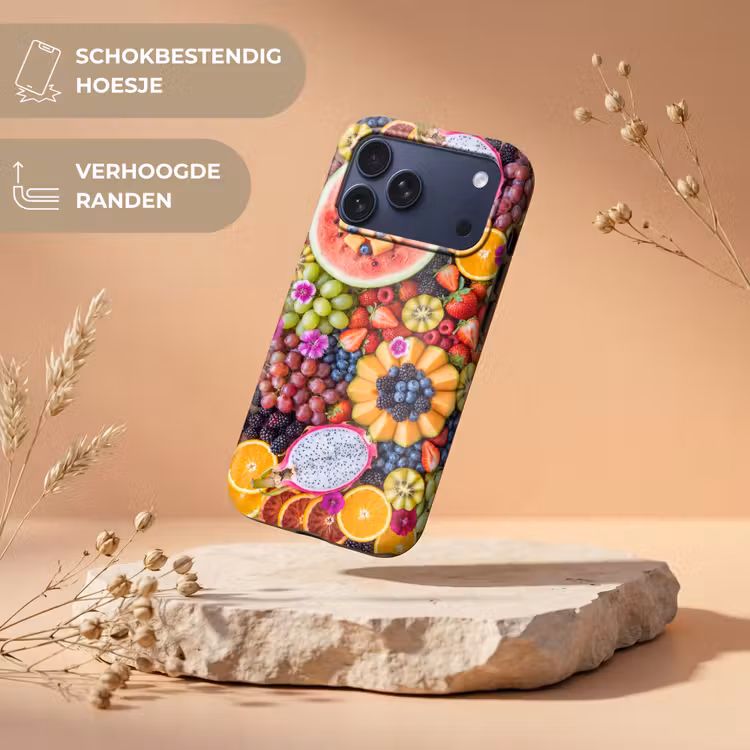 Telefoonhoesje Toughcase - Fruit - Vers - Variatie - Eten - Kleurrijk — 5