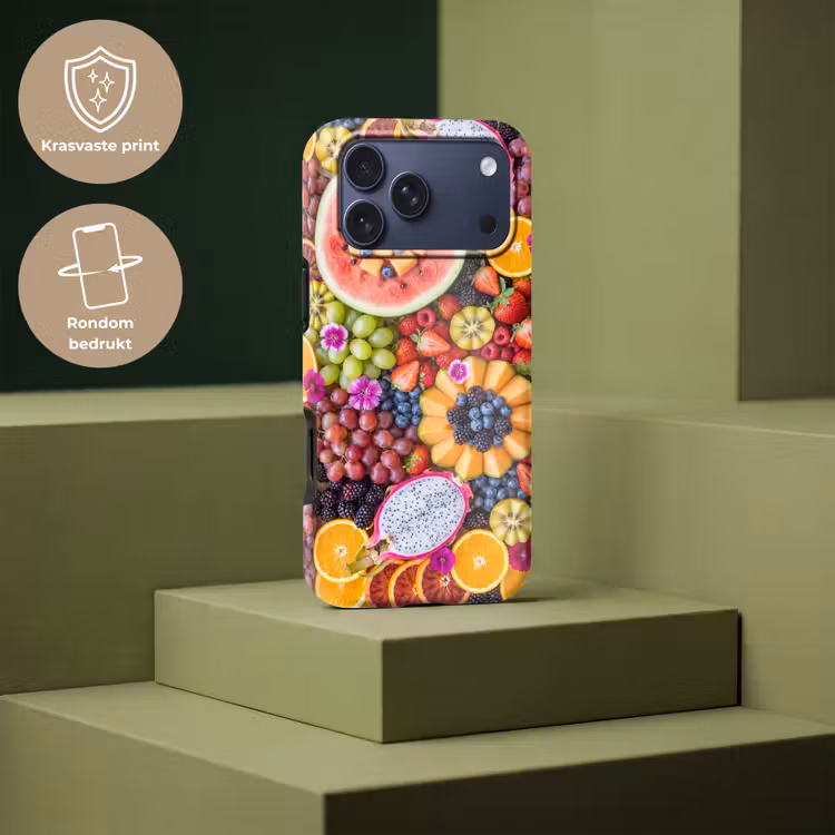 Telefoonhoesje Toughcase - Fruit - Vers - Variatie - Eten - Kleurrijk — 7