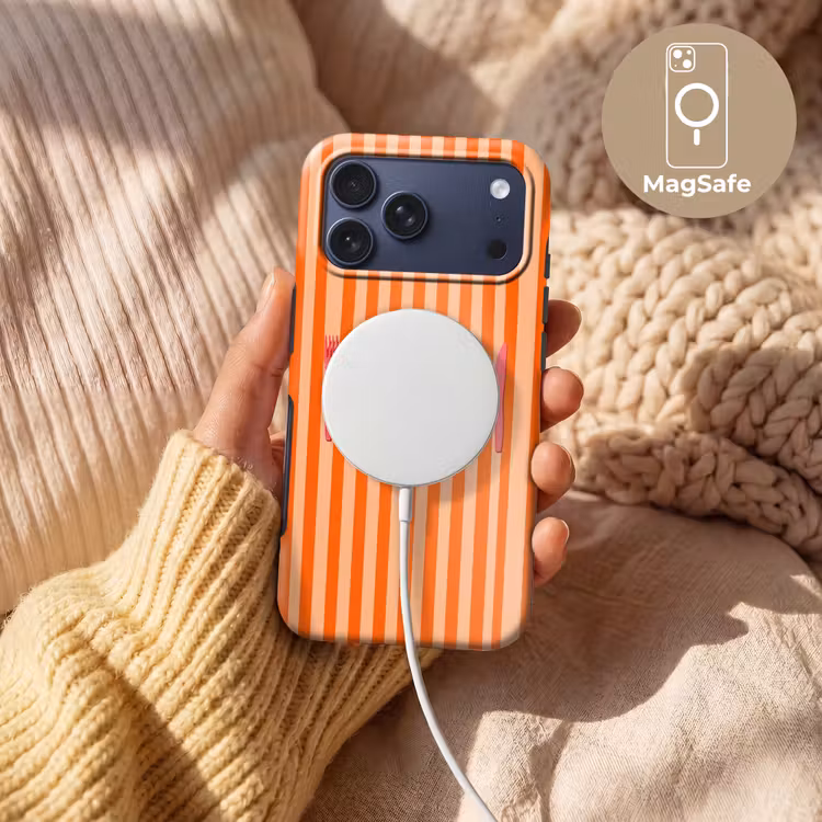 Telefoonhoesje Toughcase - Eten - Oester - Zeevruchten - Oranje - Modern — 8