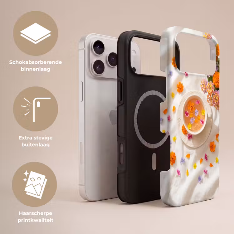 Telefoonhoesje Toughcase - Bloemen - Kop - Natuur - Kleurrijk - Zomer — 3