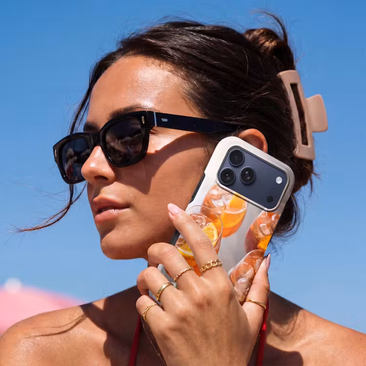 Telefoonhoesje Toughcase - Drank - Sinaasappel - IJs - Zomer - Oranje — 6