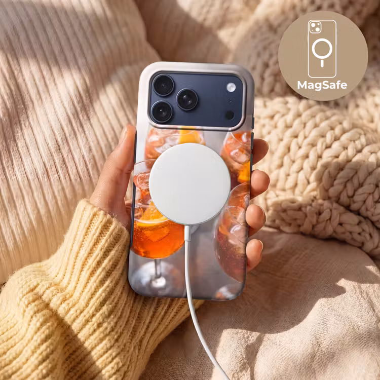 Telefoonhoesje Toughcase - Drank - Sinaasappel - IJs - Zomer - Oranje — 8