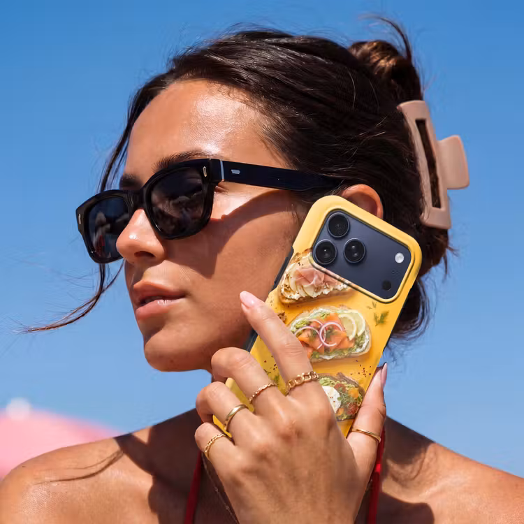 Telefoonhoesje Toughcase - Eten - Brood - Ontbijt - Modern - Kleurrijk — 6