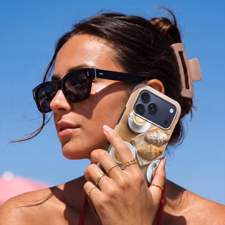 Telefoonhoesje Toughcase - Eten - Croissant - Koffie - Ontbijt - Modern — 6