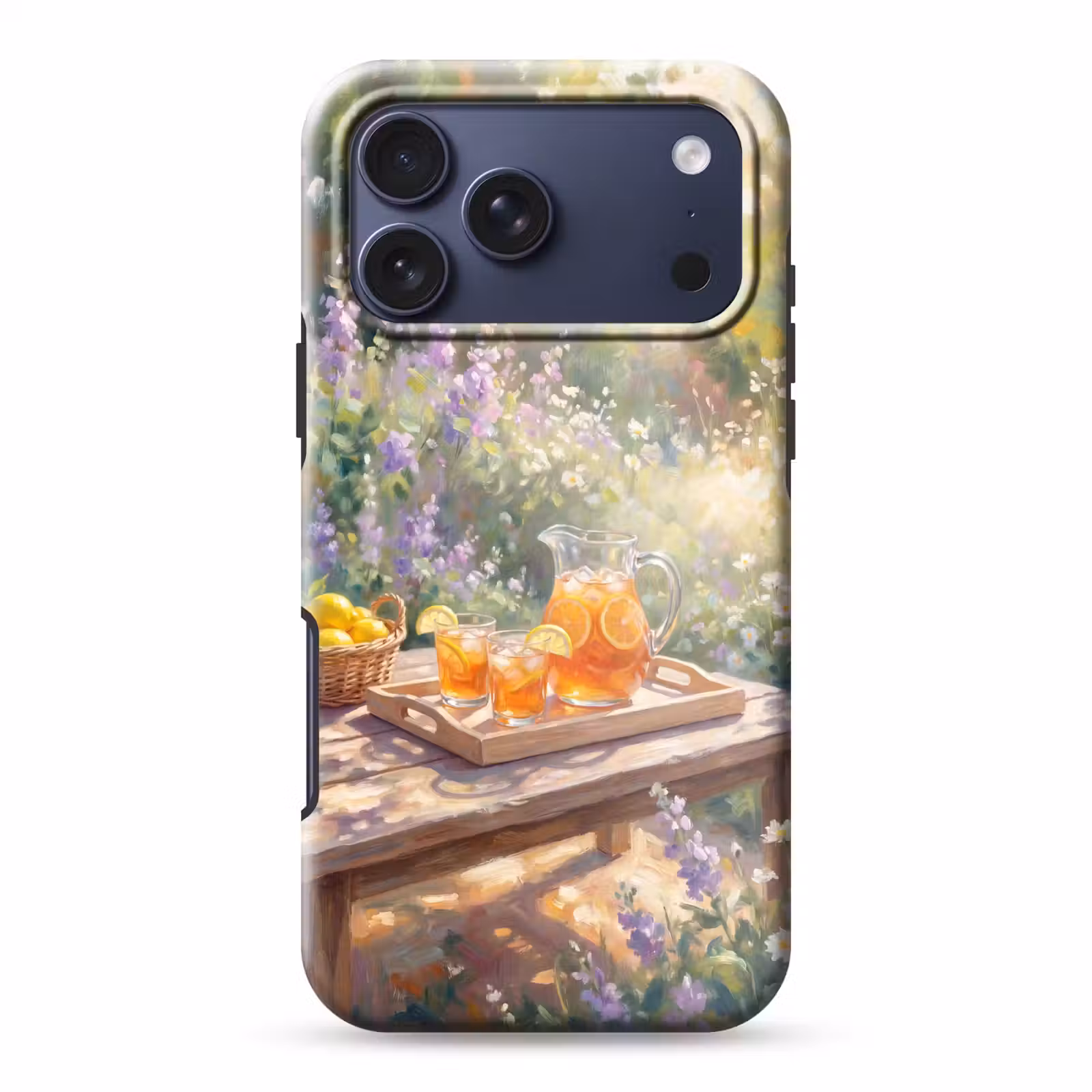 Telefoonhoesje Toughcase - Drank - Citroen - Zomer - Tuin - Geel — 1