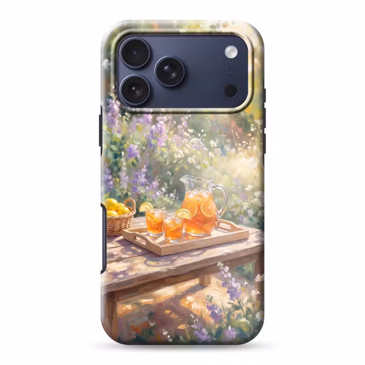 Telefoonhoesje Toughcase - Drank - Citroen - Zomer - Tuin - Geel — 1