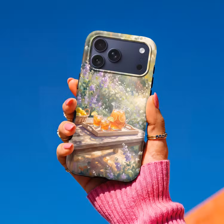Telefoonhoesje Toughcase - Drank - Citroen - Zomer - Tuin - Geel — 2