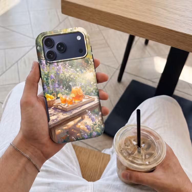 Telefoonhoesje Toughcase - Drank - Citroen - Zomer - Tuin - Geel — 4