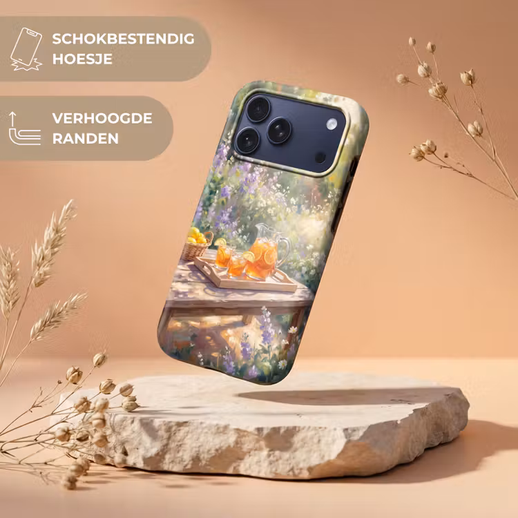 Telefoonhoesje Toughcase - Drank - Citroen - Zomer - Tuin - Geel — 5