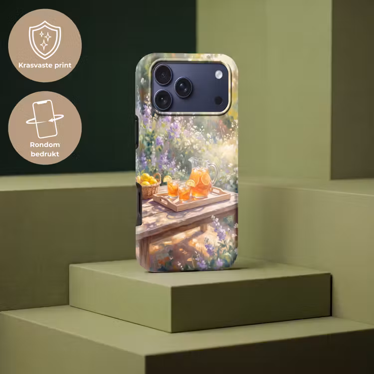 Telefoonhoesje Toughcase - Drank - Citroen - Zomer - Tuin - Geel — 7