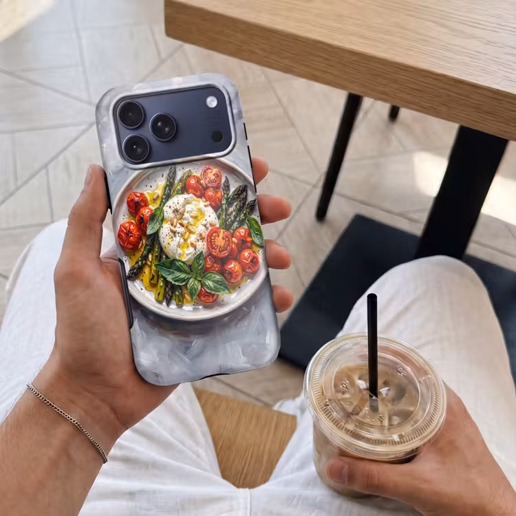 Telefoonhoesje Toughcase - Eten - Groenten - Kaas - Modern - Vers — 4