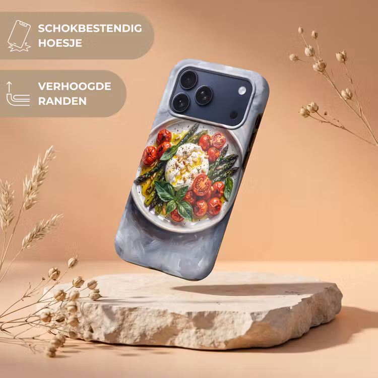 Telefoonhoesje Toughcase - Eten - Groenten - Kaas - Modern - Vers — 5