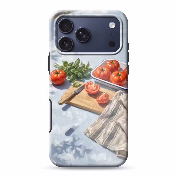 Telefoonhoesje Toughcase - Eten - Keuken - Ingrediënten - Stillleven - Rood — 1