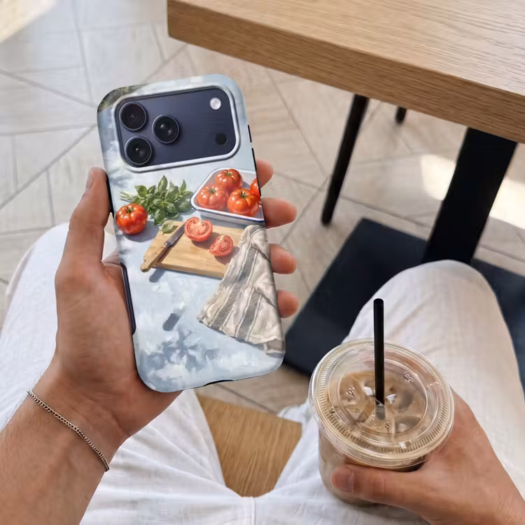 Telefoonhoesje Toughcase - Eten - Keuken - Ingrediënten - Stillleven - Rood — 4