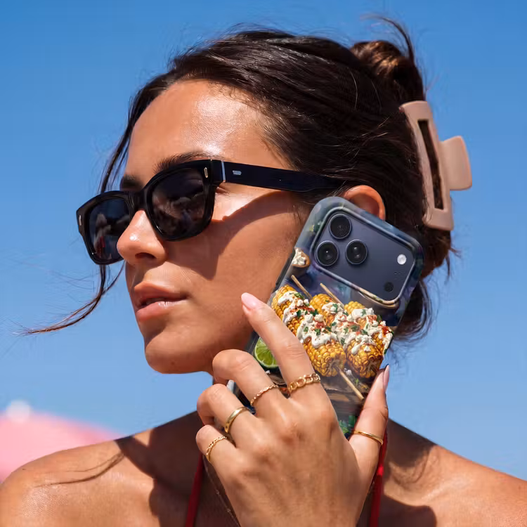 Telefoonhoesje Toughcase - Eten - Maïs - Saus - Geschilderd - Geel — 6
