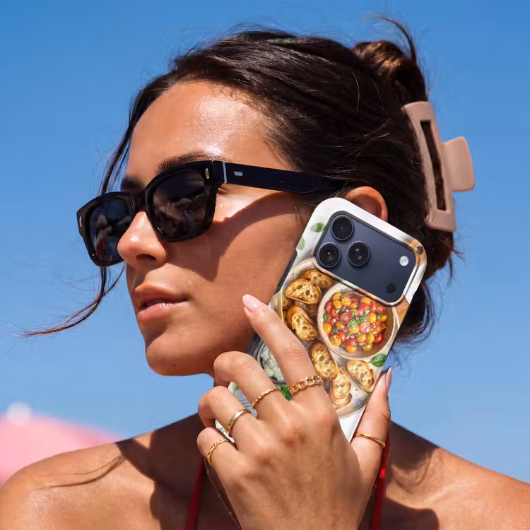 Telefoonhoesje Toughcase - Eten - Tomaat - Brood - Kleurrijk - Keuken — 6