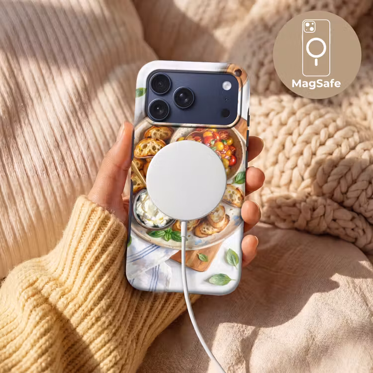 Telefoonhoesje Toughcase - Eten - Tomaat - Brood - Kleurrijk - Keuken — 8