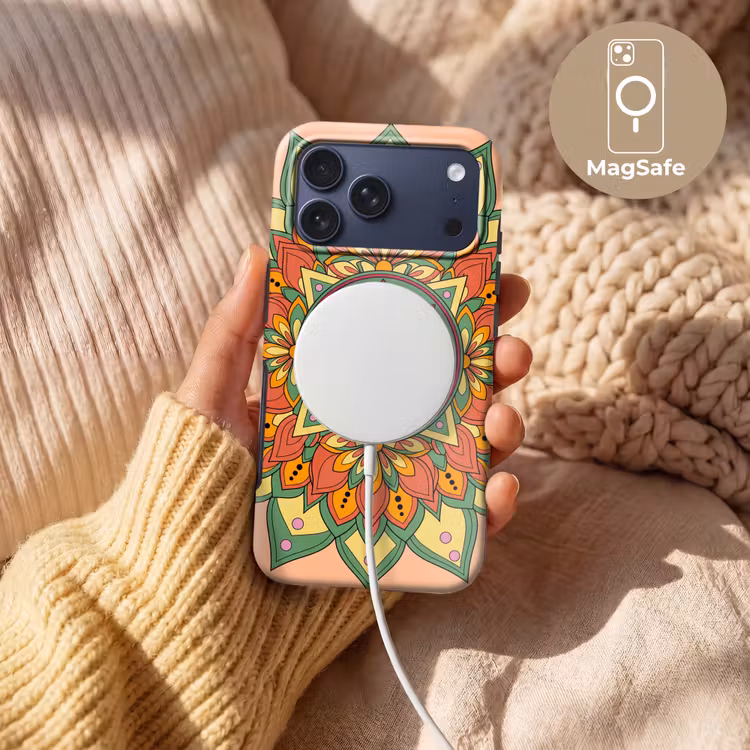 Telefoonhoesje Toughcase - Mandala - Bloemen - Abstract - Kleurrijk — 8