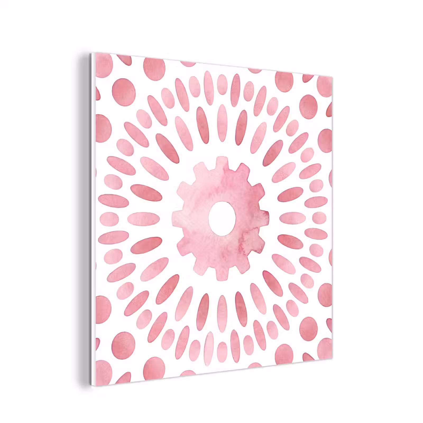 Forex - Abstract - Vormen - Patroon - Aquarel - Roze — 1