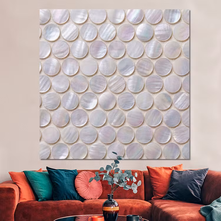 Forex - Patroon - Cirkels - Abstract - Modern - Wit — 3