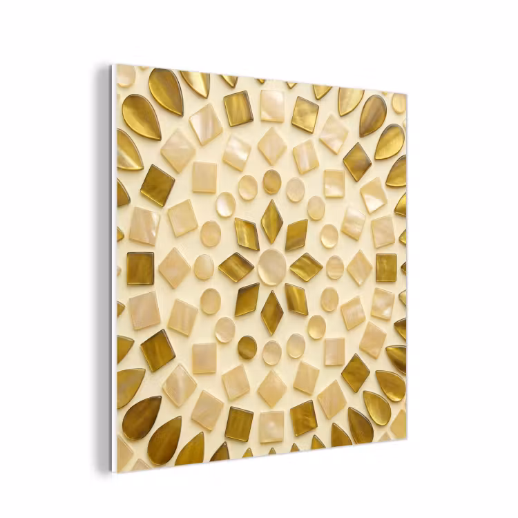 Forex - Patroon - Vormen - Mozaïek - Abstract - Goud — 1