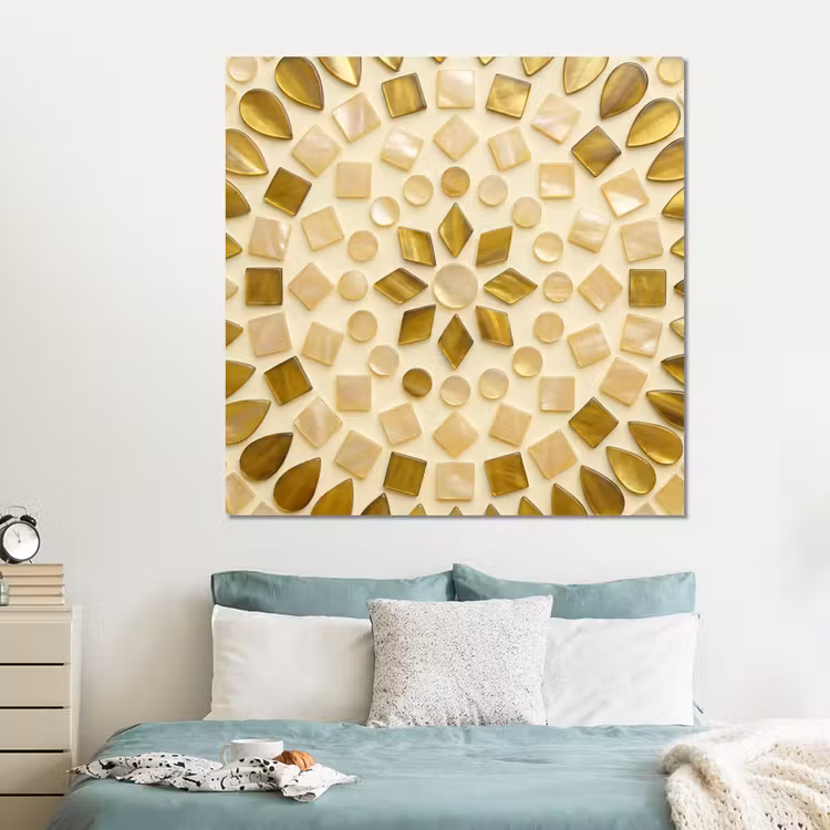 Forex - Patroon - Vormen - Mozaïek - Abstract - Goud — 2