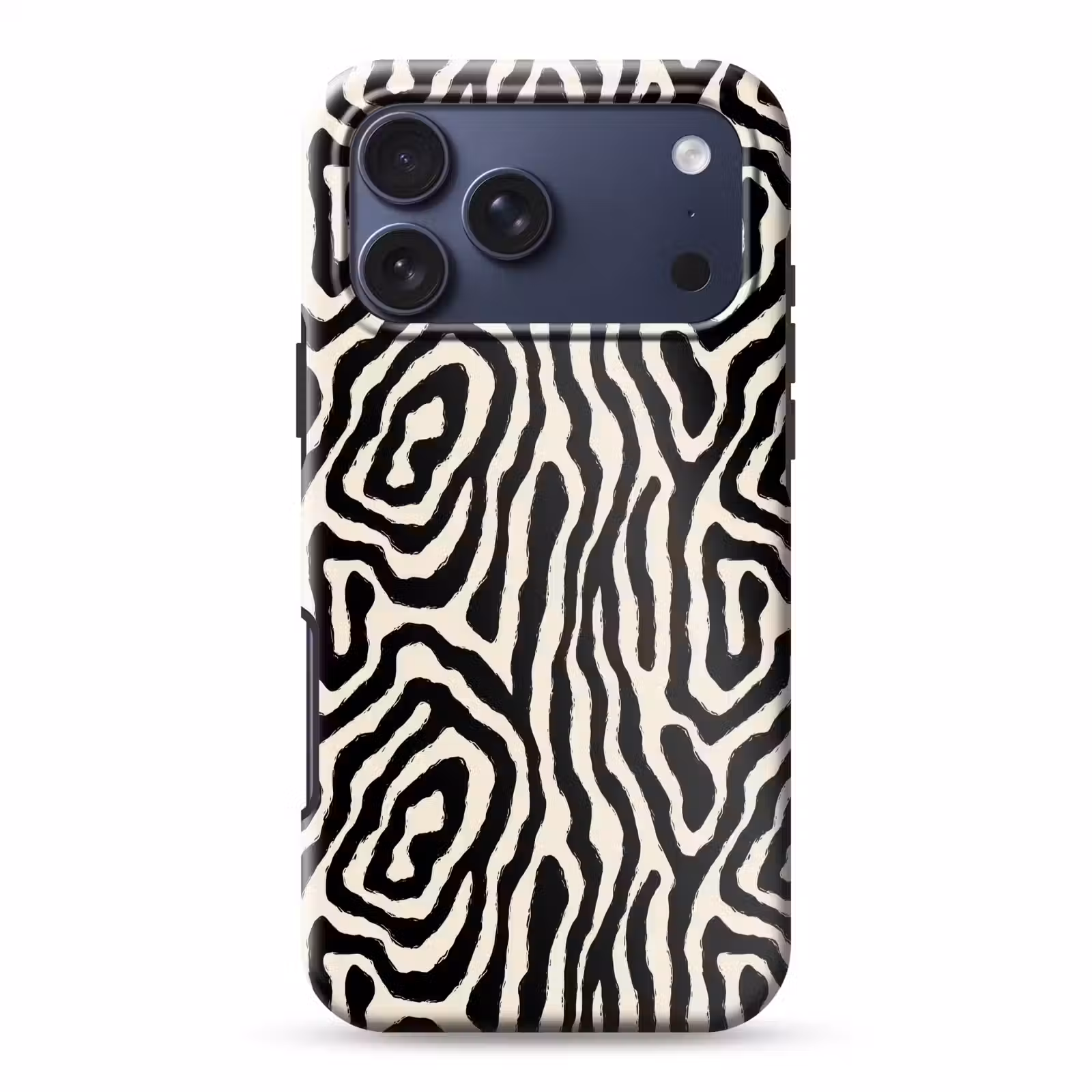 Telefoonhoesje Toughcase - Zebra - Zwart - Abstract — 1