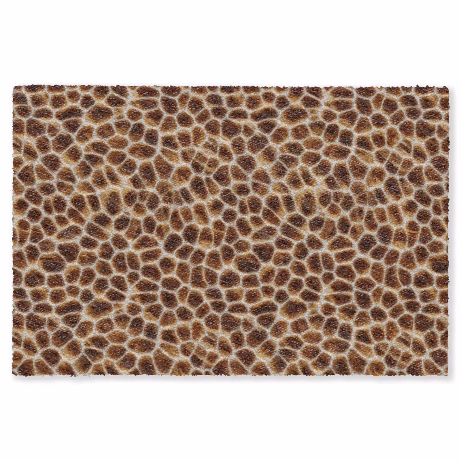 Vloerkleed - Schildpad - Bruin - Patroon — 1