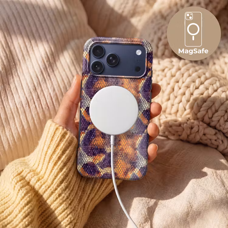 Telefoonhoesje Toughcase - Slang - Kleurrijk - Schubben — 8