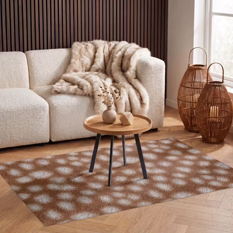 Vloerkleed - Hert - Bruin - Vacht — 3