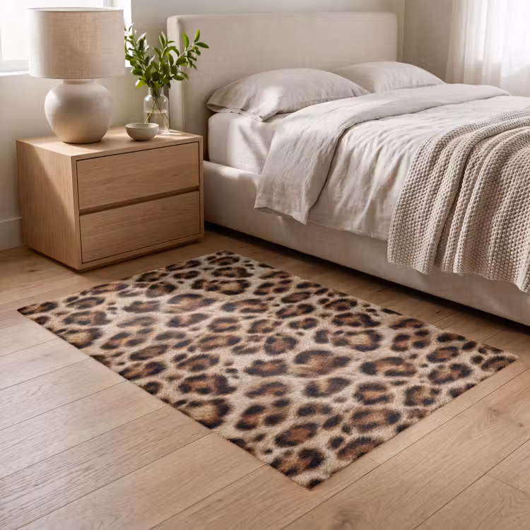 Vloerkleed - Luipaard - Bruin - Vacht — 6