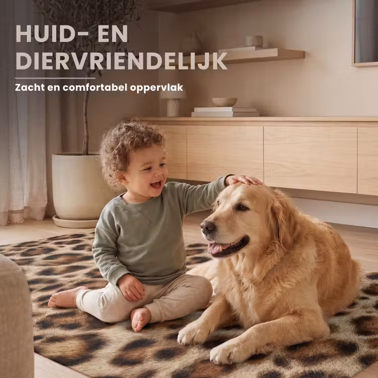Vloerkleed - Luipaard - Bruin - Vacht — 7
